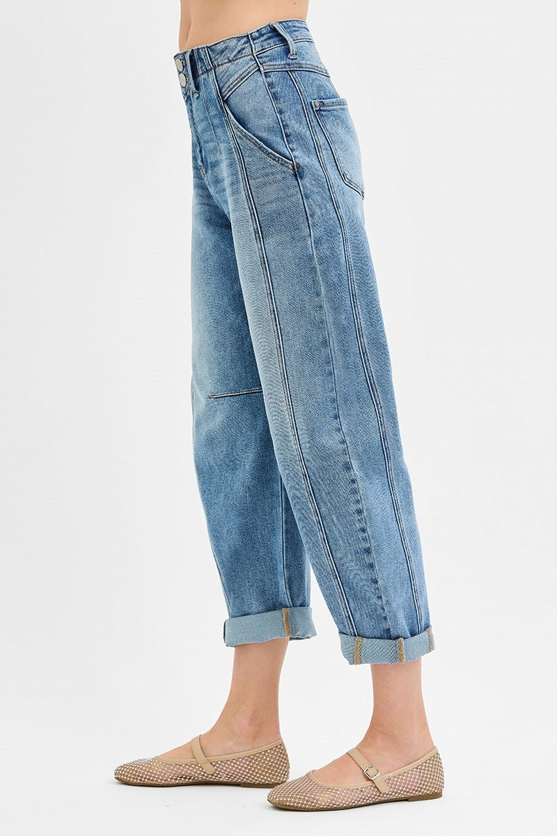 Jazmyn Barrel Jeans