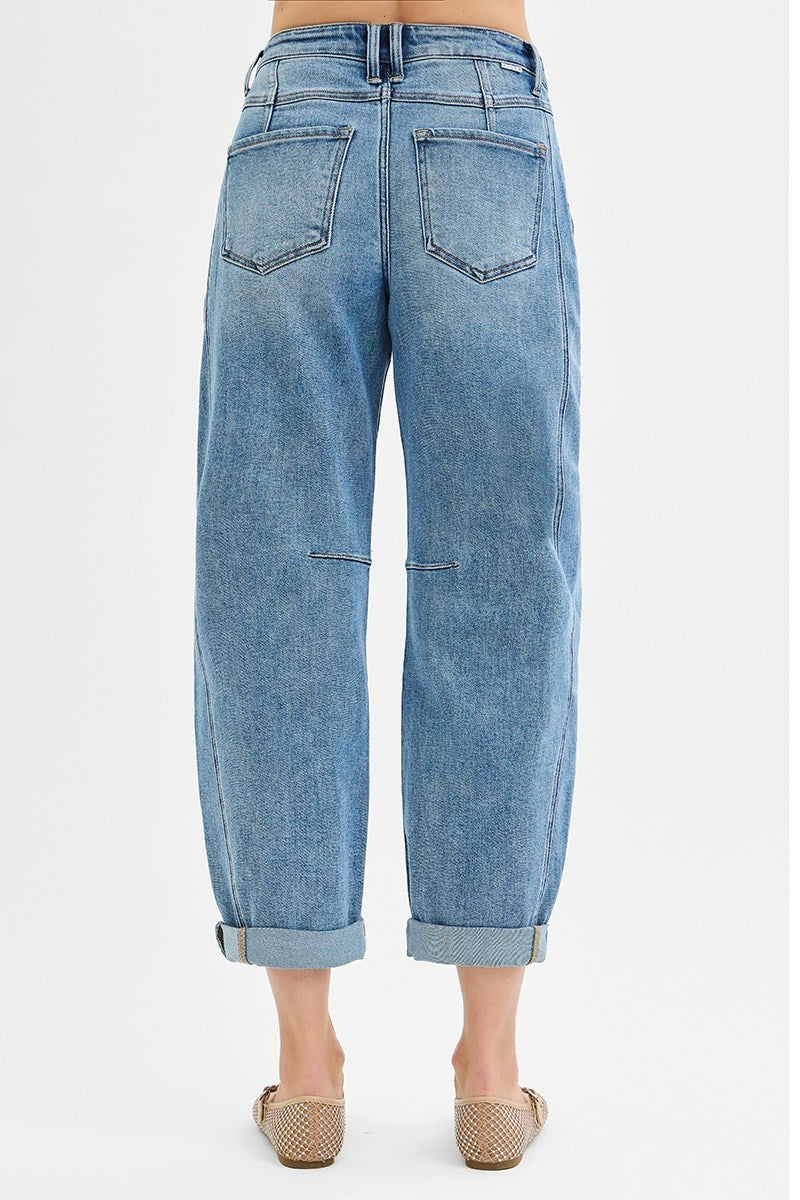 Jazmyn Barrel Jeans