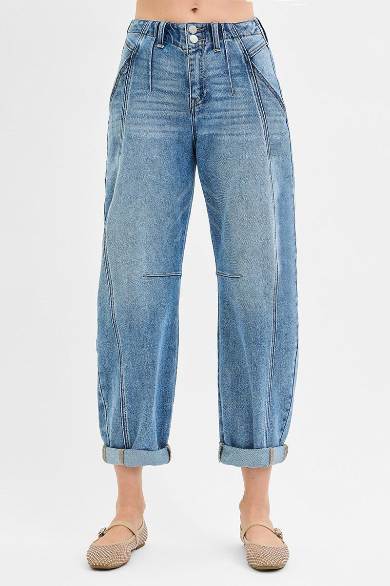 Jazmyn Barrel Jeans