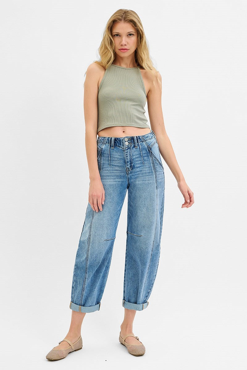 Jazmyn Barrel Jeans