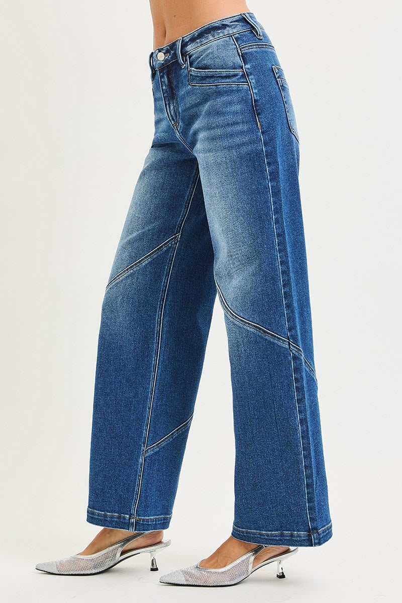 Samantha Seam Line Risen Jeans