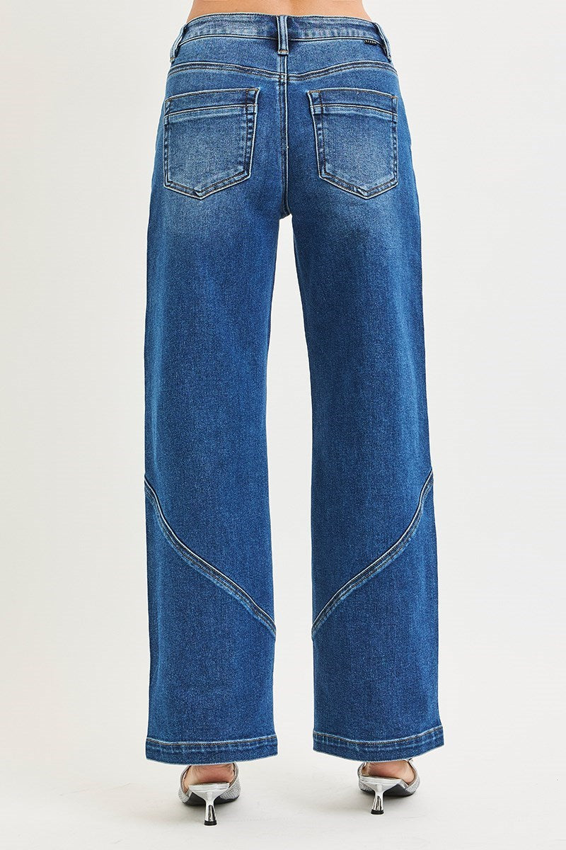 Samantha Seam Line Risen Jeans