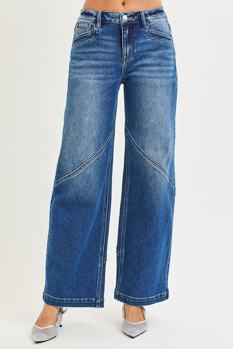 Samantha Seam Line Risen Jeans