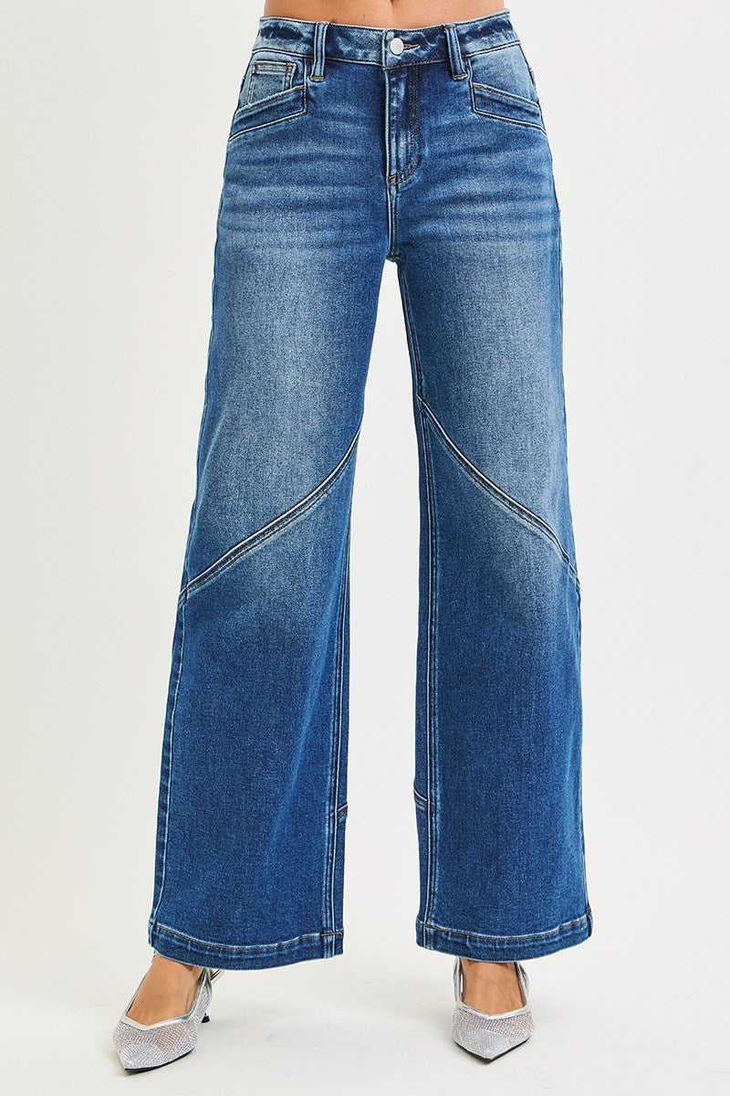 Samantha Seam Line Risen Jeans