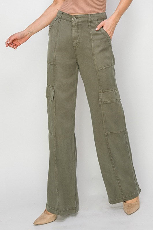 Trina Tencel Cargo Pants