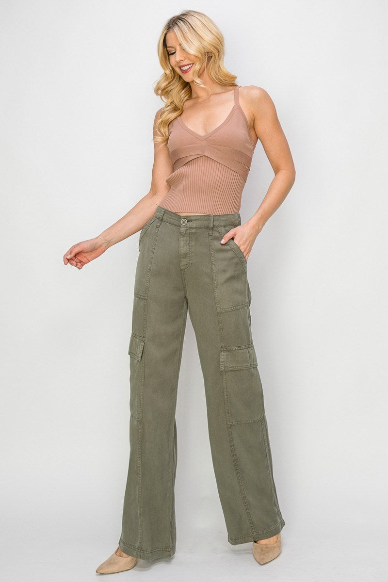 Trina Tencel Cargo Pants