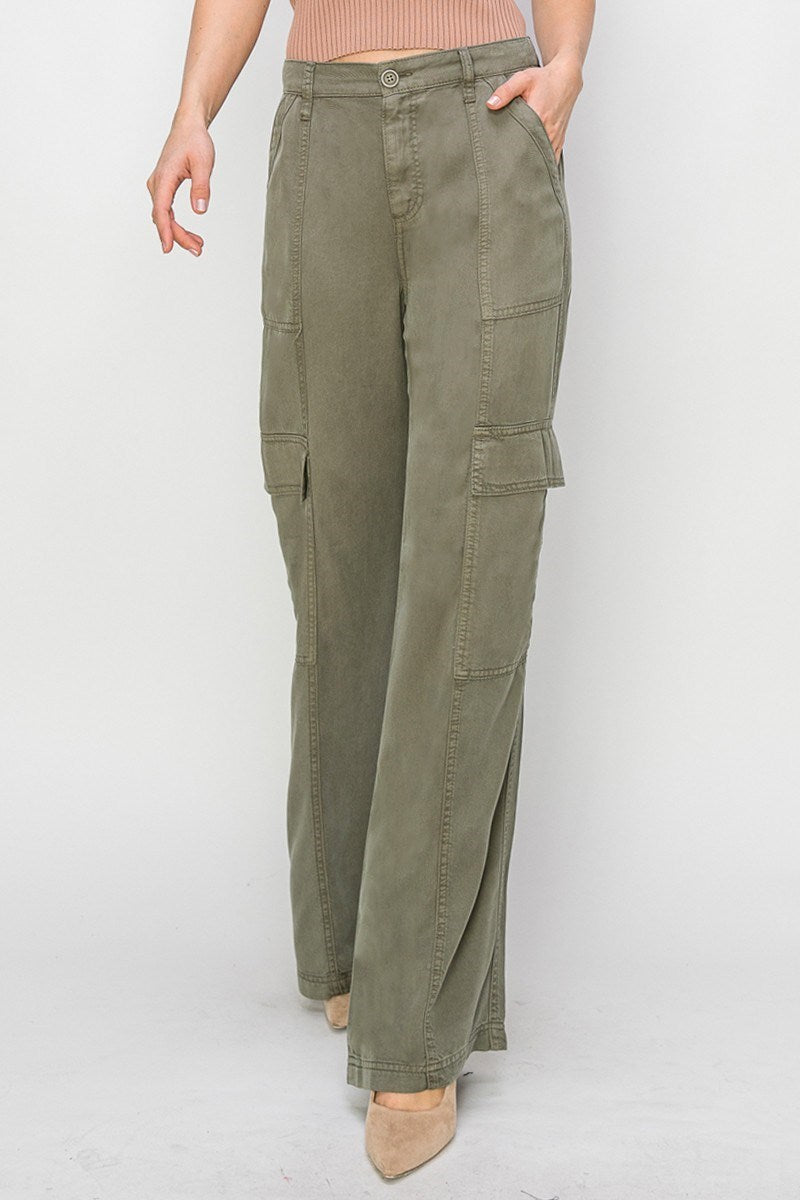 Trina Tencel Cargo Pants