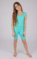 Lily Teal Set - Tank & Shorts