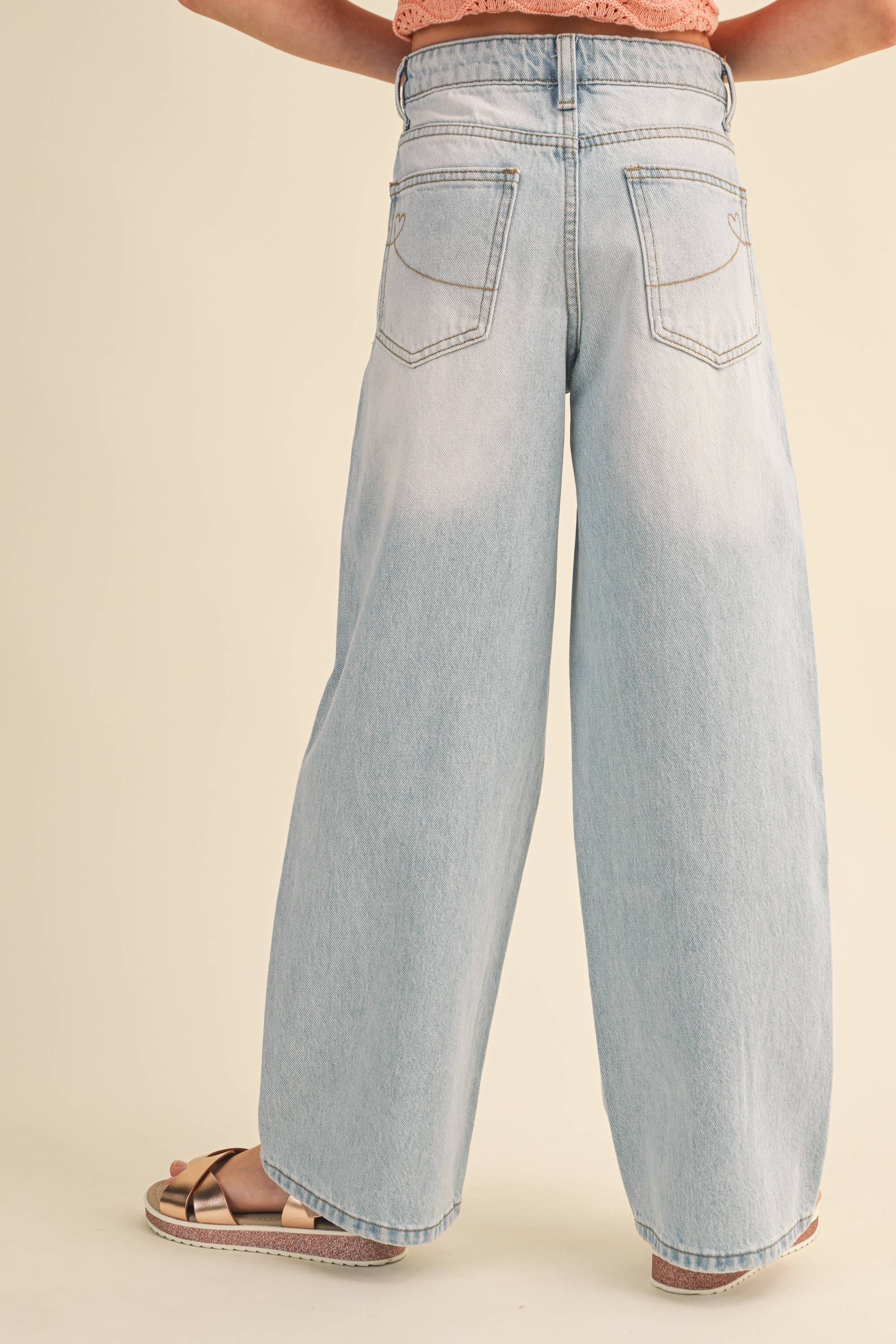 Calli Tween Wide Leg Jeans