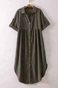 Shelby Button Down Shirt Dress