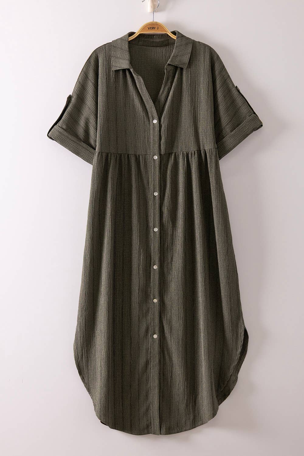 Shelby Button Down Shirt Dress