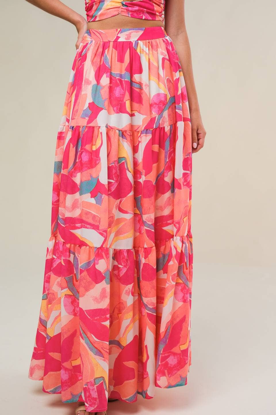 Sunny Days Maxi Skirt Set
