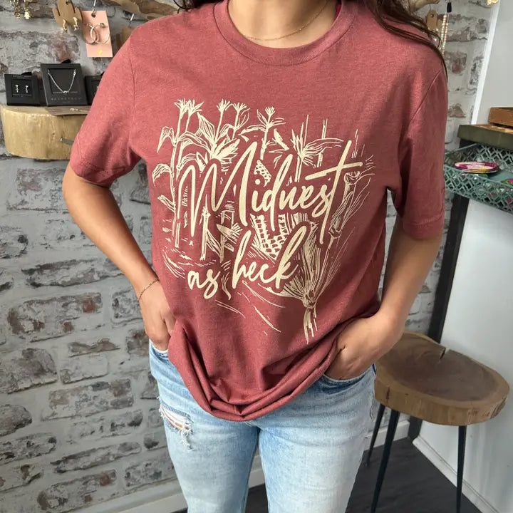 Midwest as Heck Tee