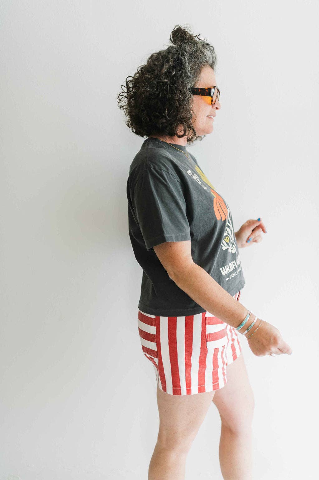 Joy Wildflower Boxy Crop Tee