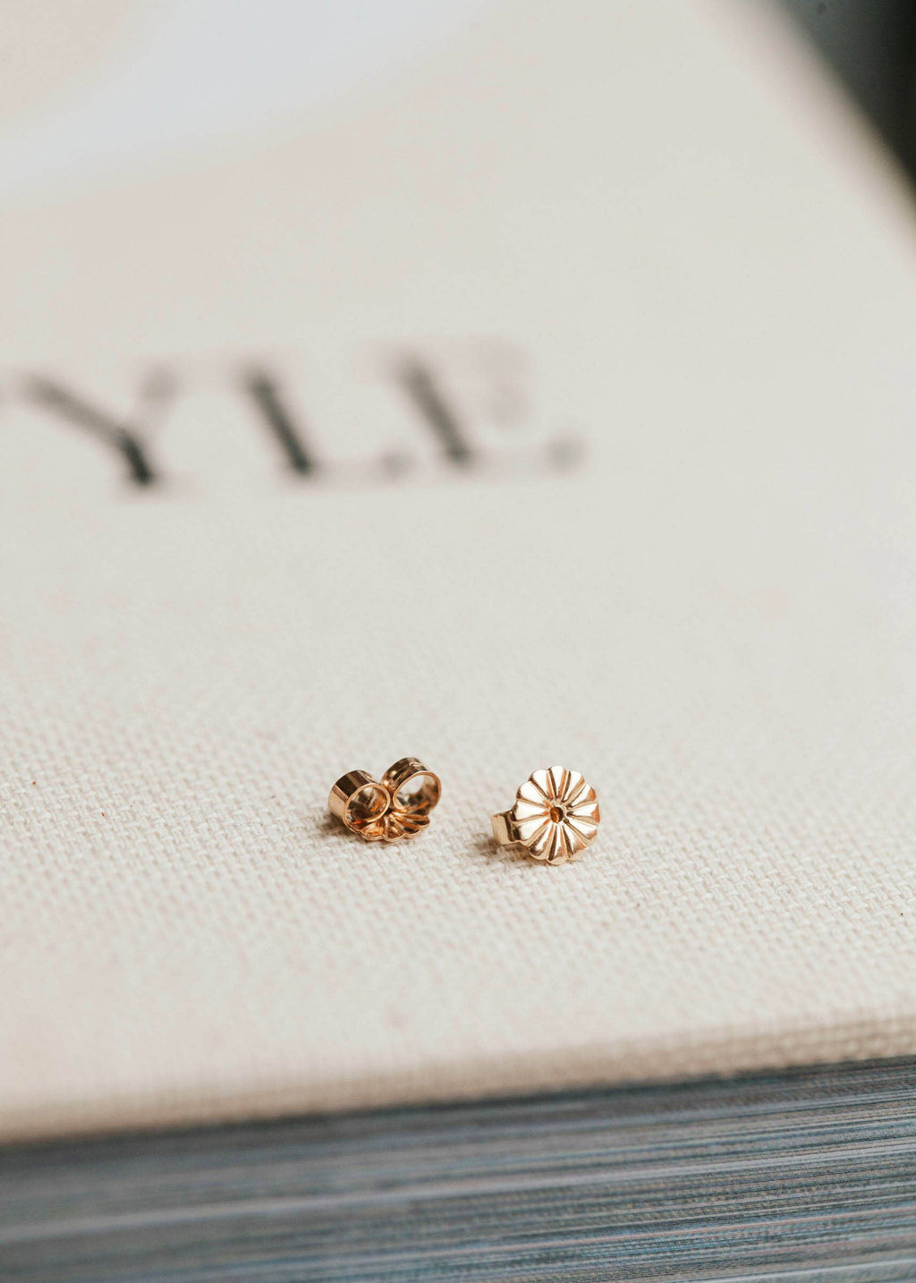 Tiny Heart Studs | 14kt Gold Fill + Sterling Silver